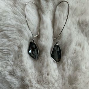 Smokey Quartz Drop Earrings